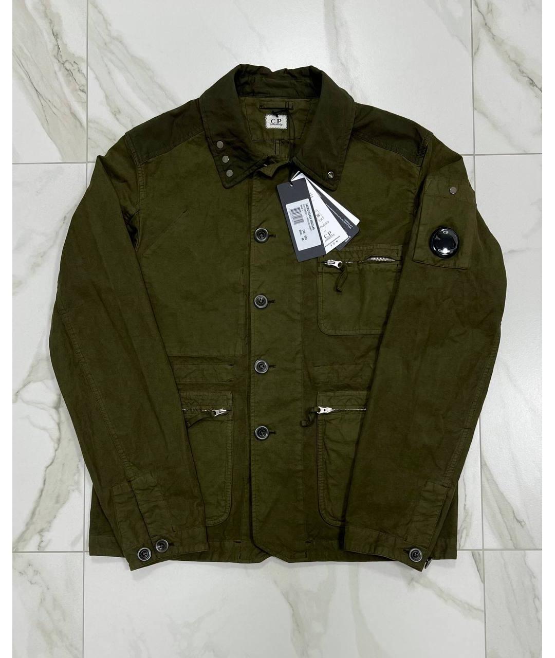 CP COMPANY Хаки хлопковая куртка, фото 10