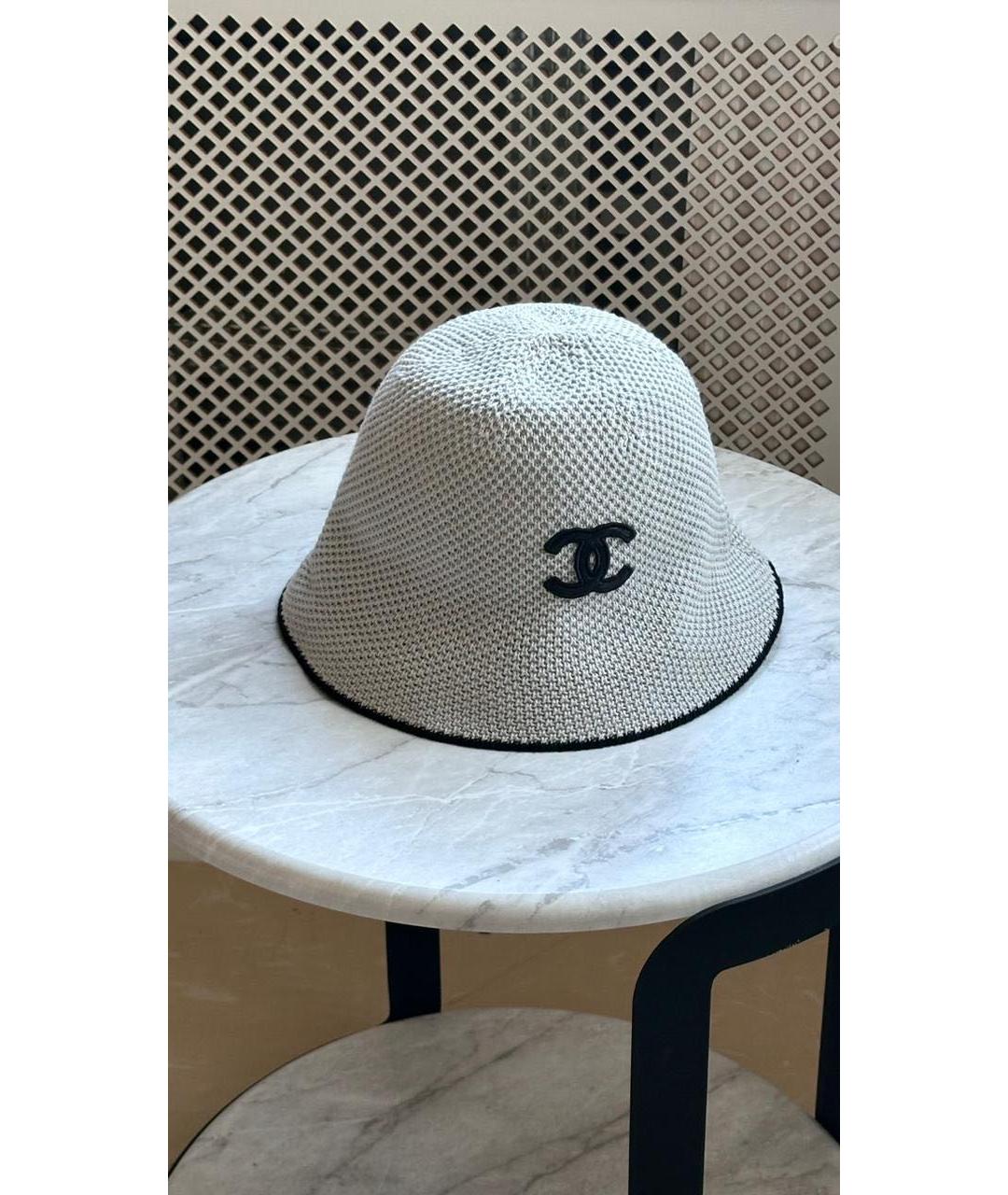 CHANEL Белая панама, фото 2