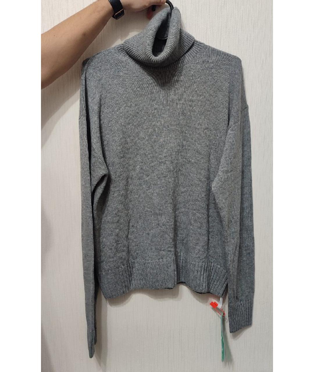 OFF-WHITE Серый вискозный джемпер / свитер, фото 8