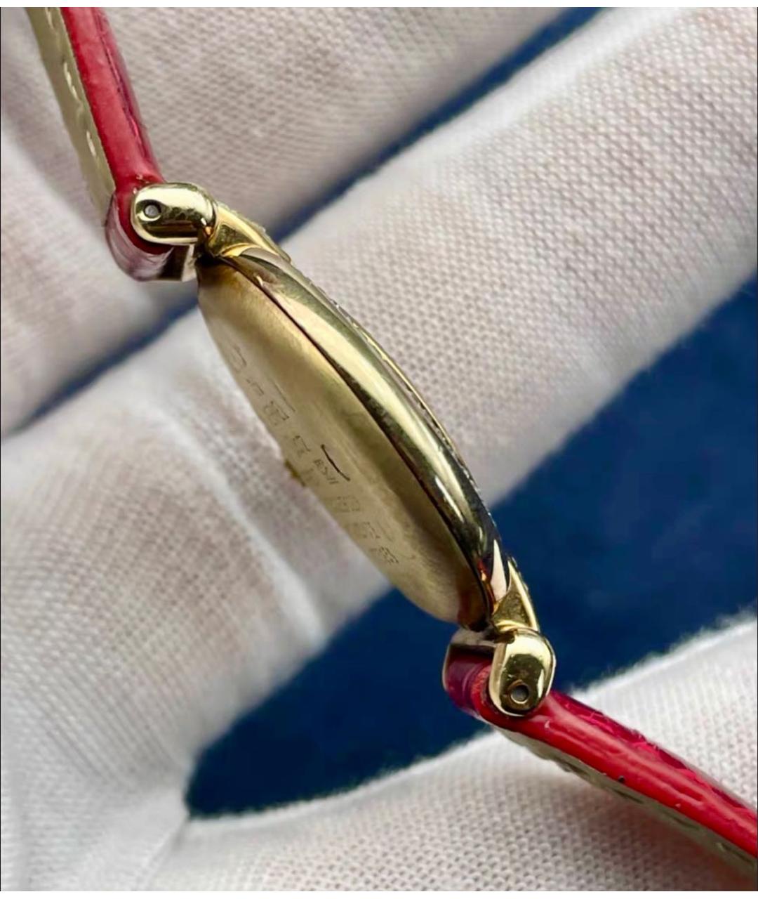 CARTIER Золотые серебряные часы, фото 5