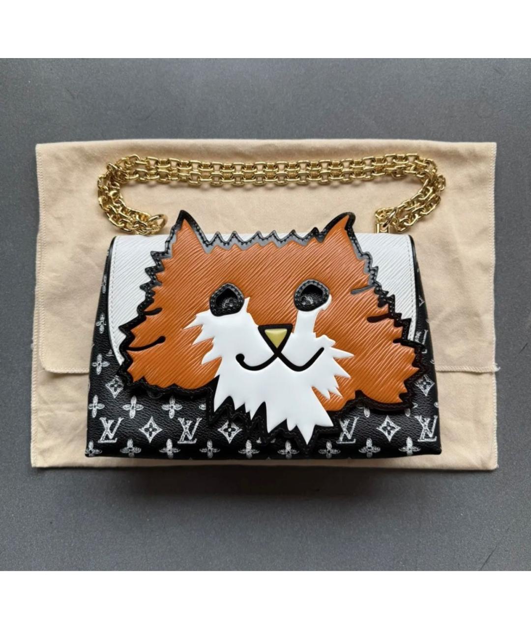 LOUIS VUITTON Кожаная сумка с короткими ручками, фото 5