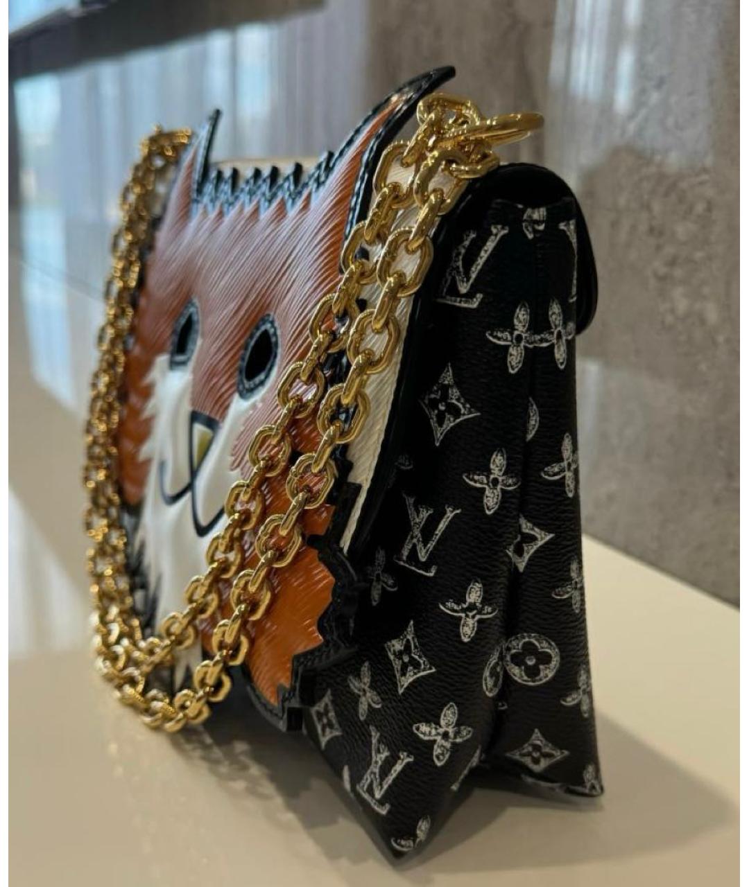 LOUIS VUITTON Кожаная сумка с короткими ручками, фото 6