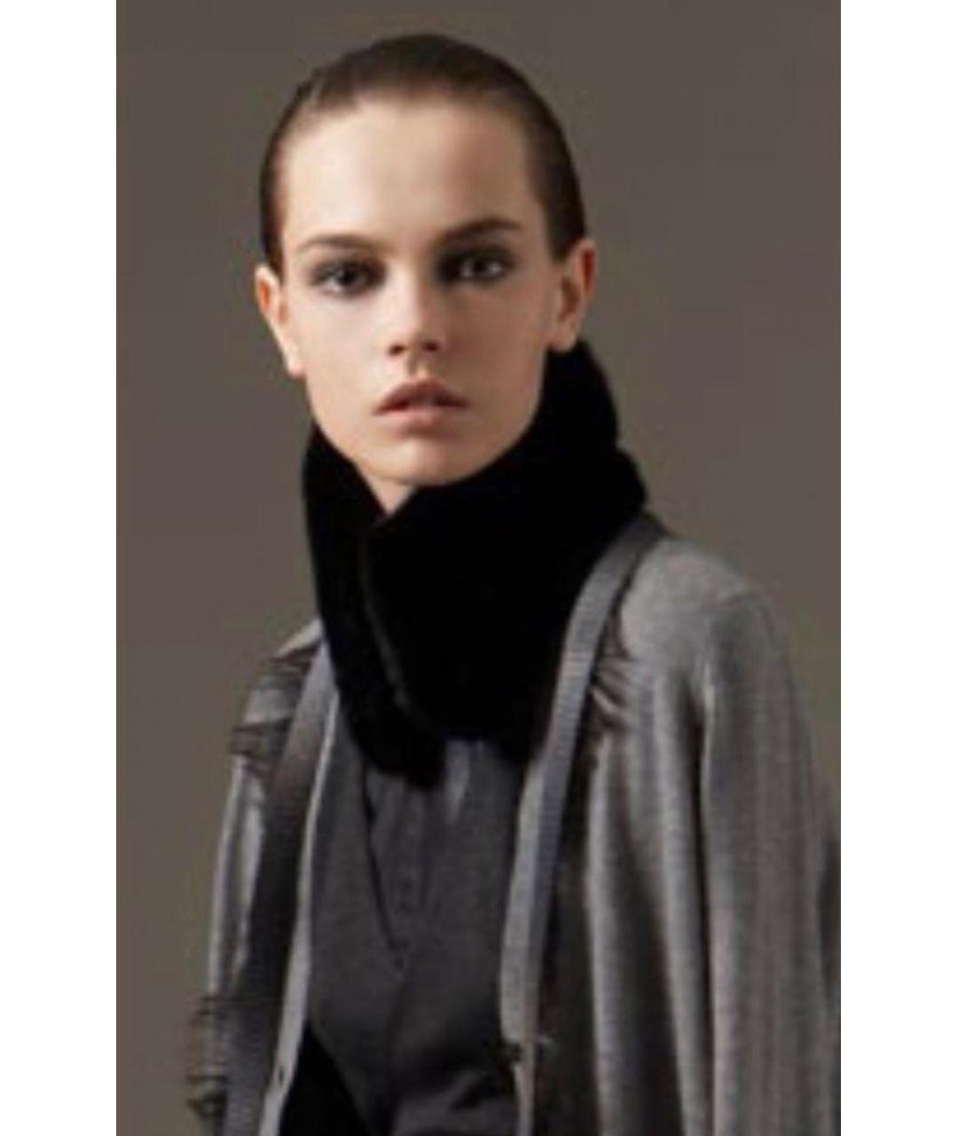 SAINT LAURENT Черный воротник, фото 5