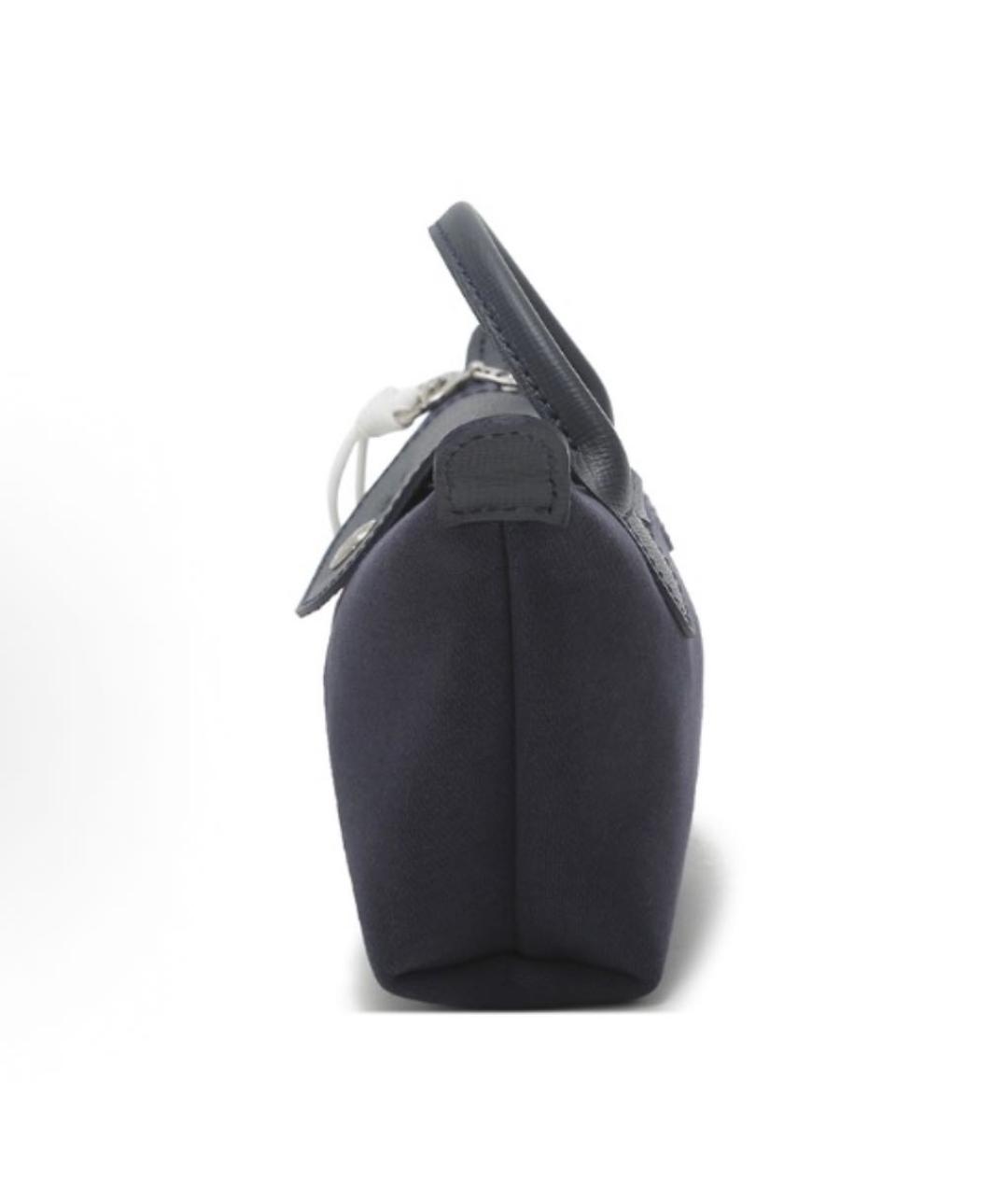 LONGCHAMP Темно-синяя сумка с короткими ручками, фото 3