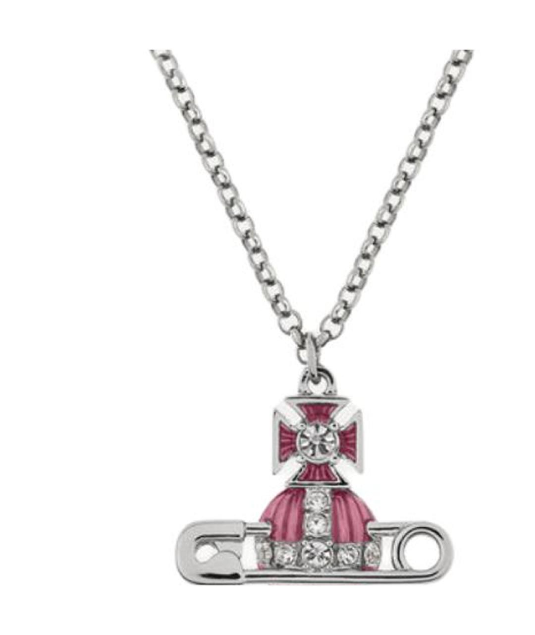 VIVIENNE WESTWOOD Серебряное латунное колье, фото 2