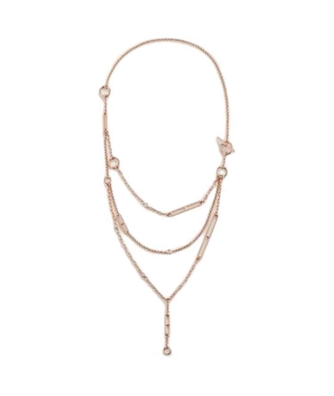 HERMES Золотое колье из розового золота, фото 1