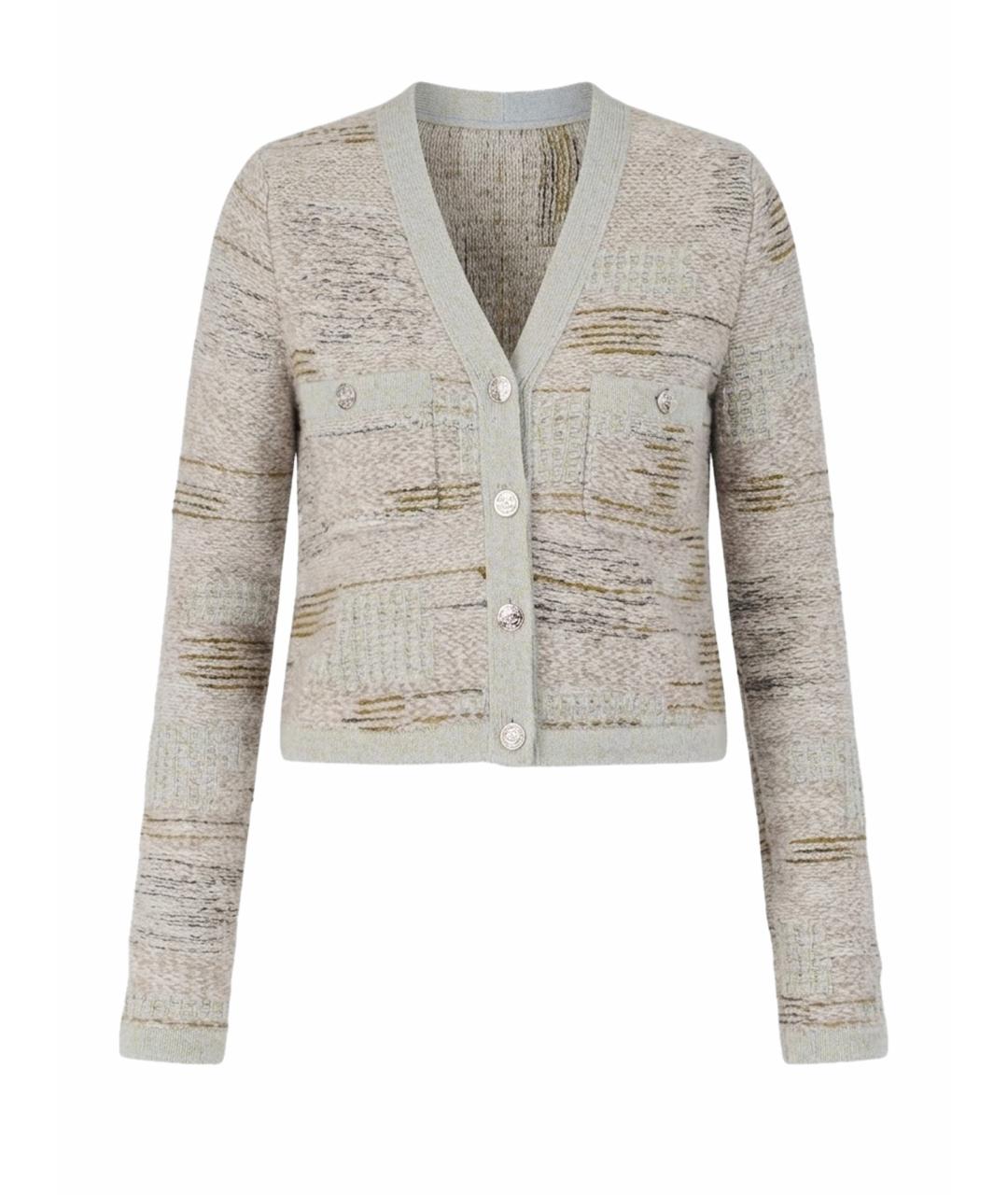 CHANEL Серый кардиган, фото 1