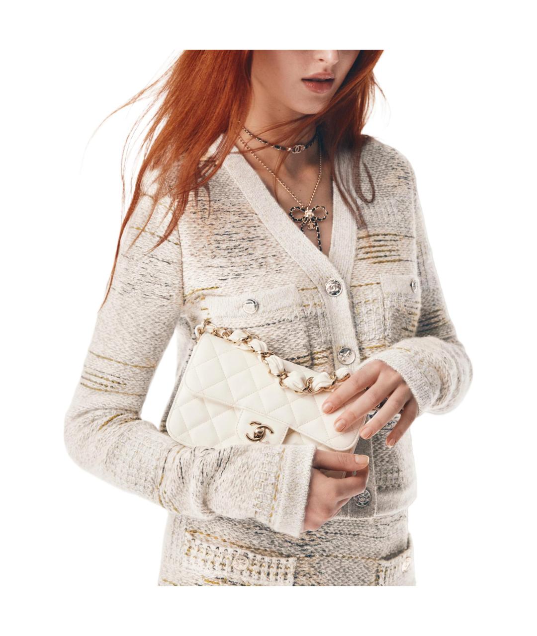 CHANEL Серый кардиган, фото 3