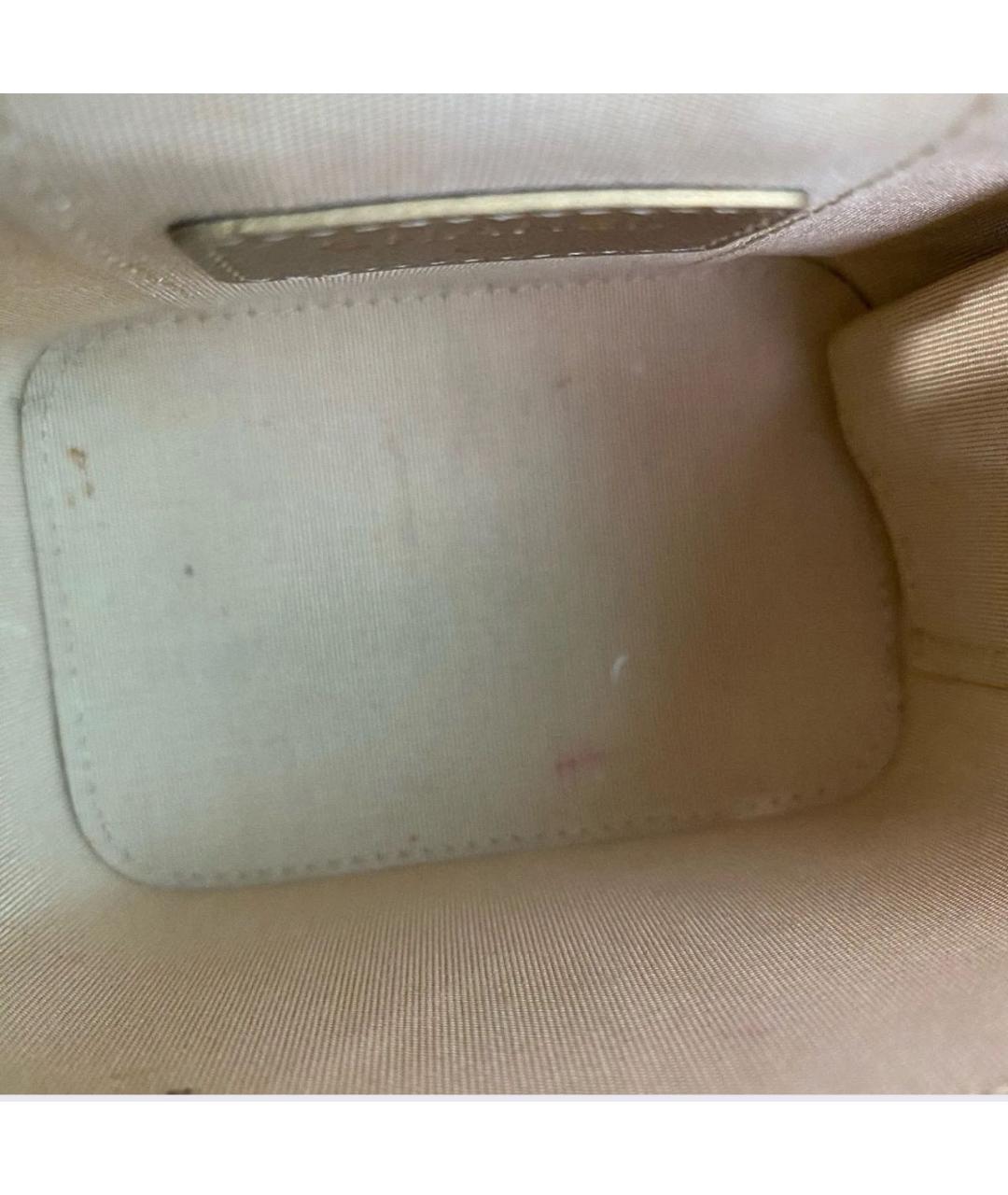 CHANEL Белая кожаная сумка через плечо, фото 5