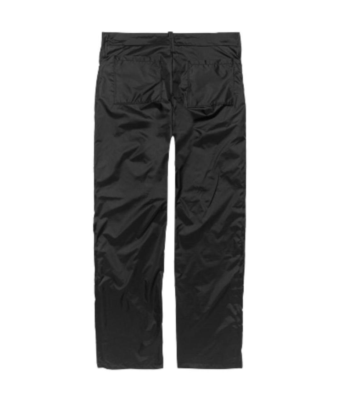 YEEZY Черные прямые брюки, фото 2