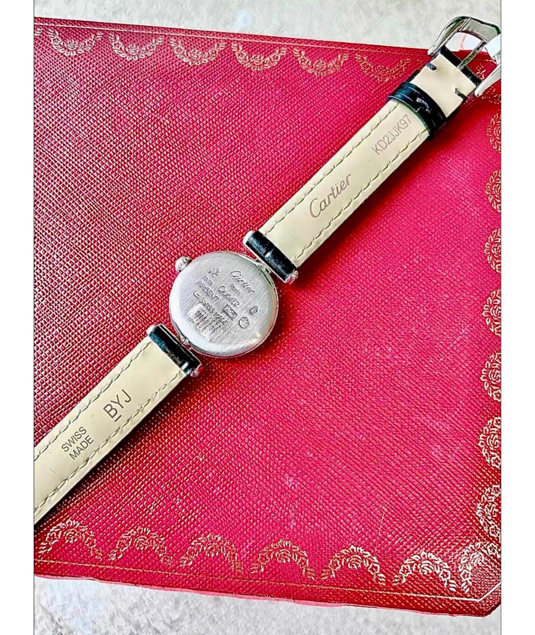 CARTIER Серебряные серебряные часы, фото 3