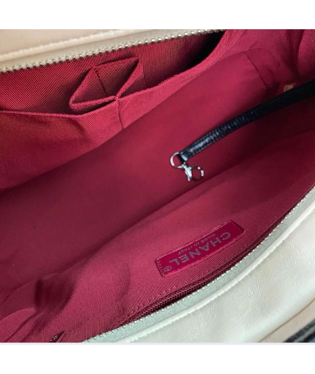 CHANEL Черная кожаная сумка тоут, фото 4