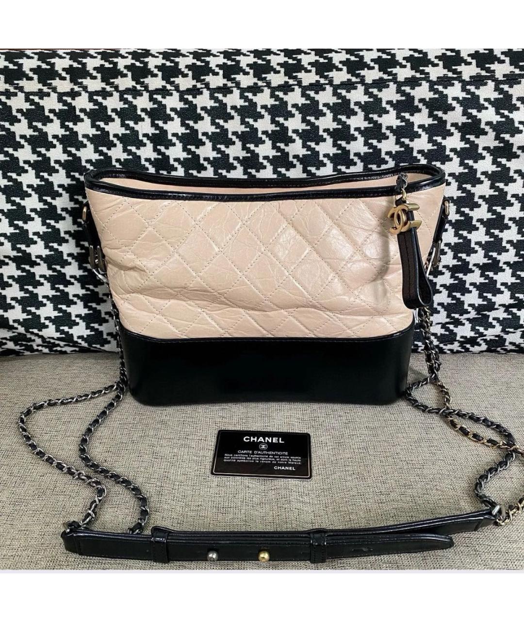 CHANEL Черная кожаная сумка тоут, фото 9