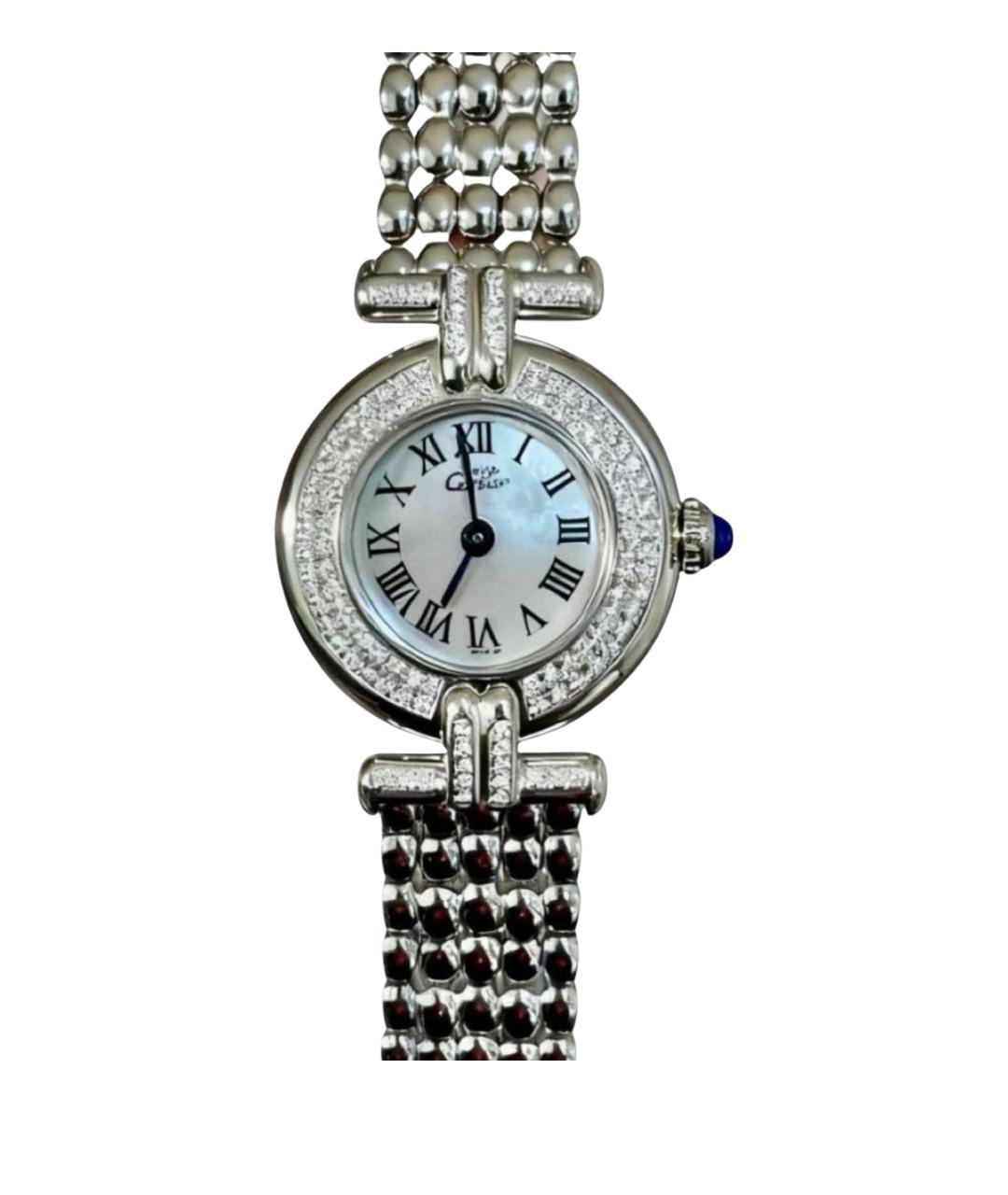 CARTIER Серебряные серебряные часы, фото 1