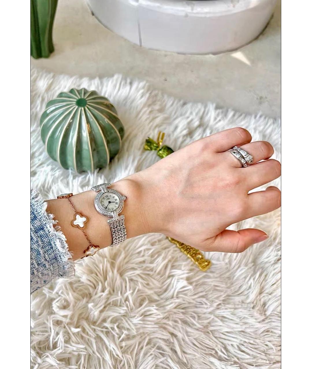 CARTIER Серебряные серебряные часы, фото 3