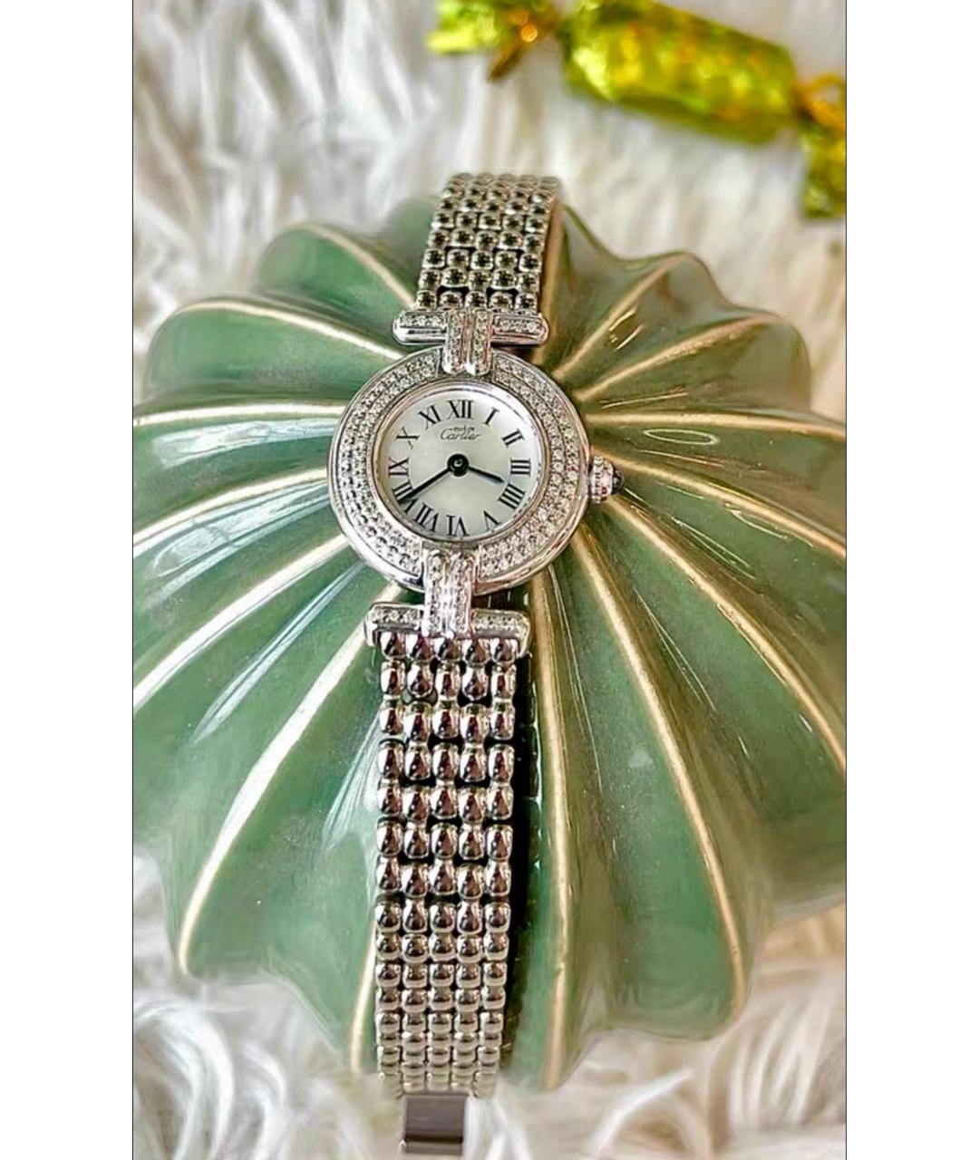 CARTIER Серебряные серебряные часы, фото 2