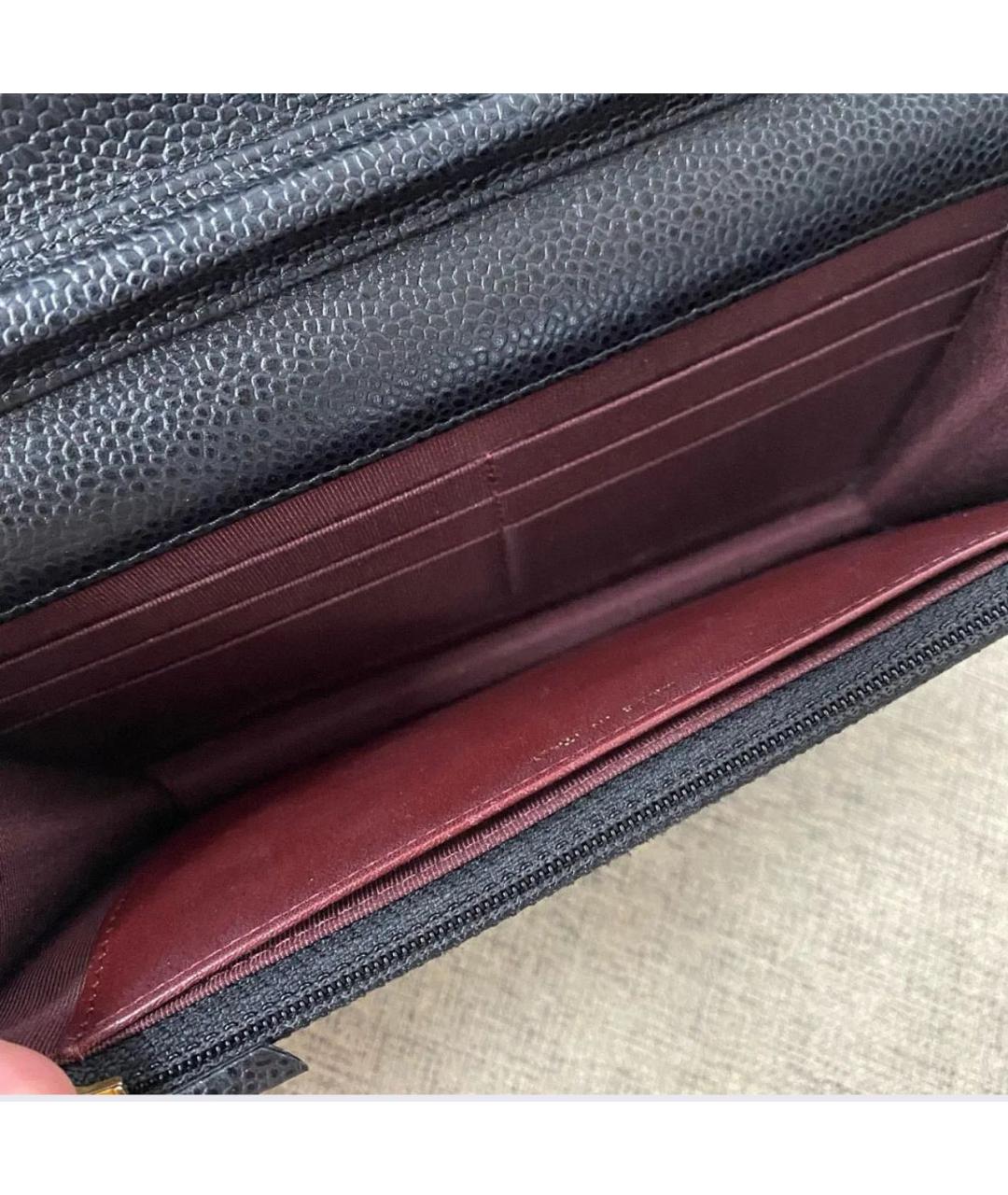 CHANEL Черная кожаная сумка через плечо, фото 5