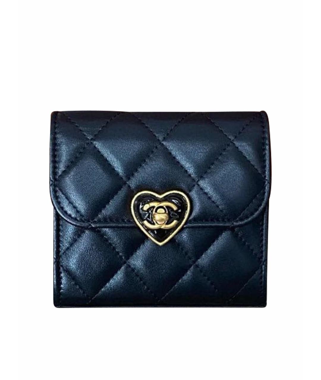 CHANEL Черная кожаная сумка через плечо, фото 1