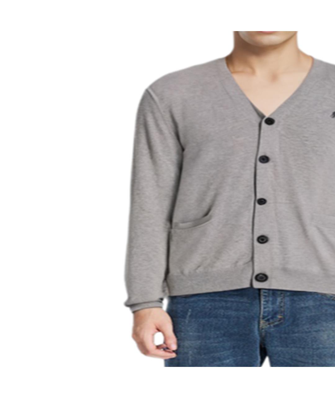 POLO RALPH LAUREN Серый кардиган, фото 4