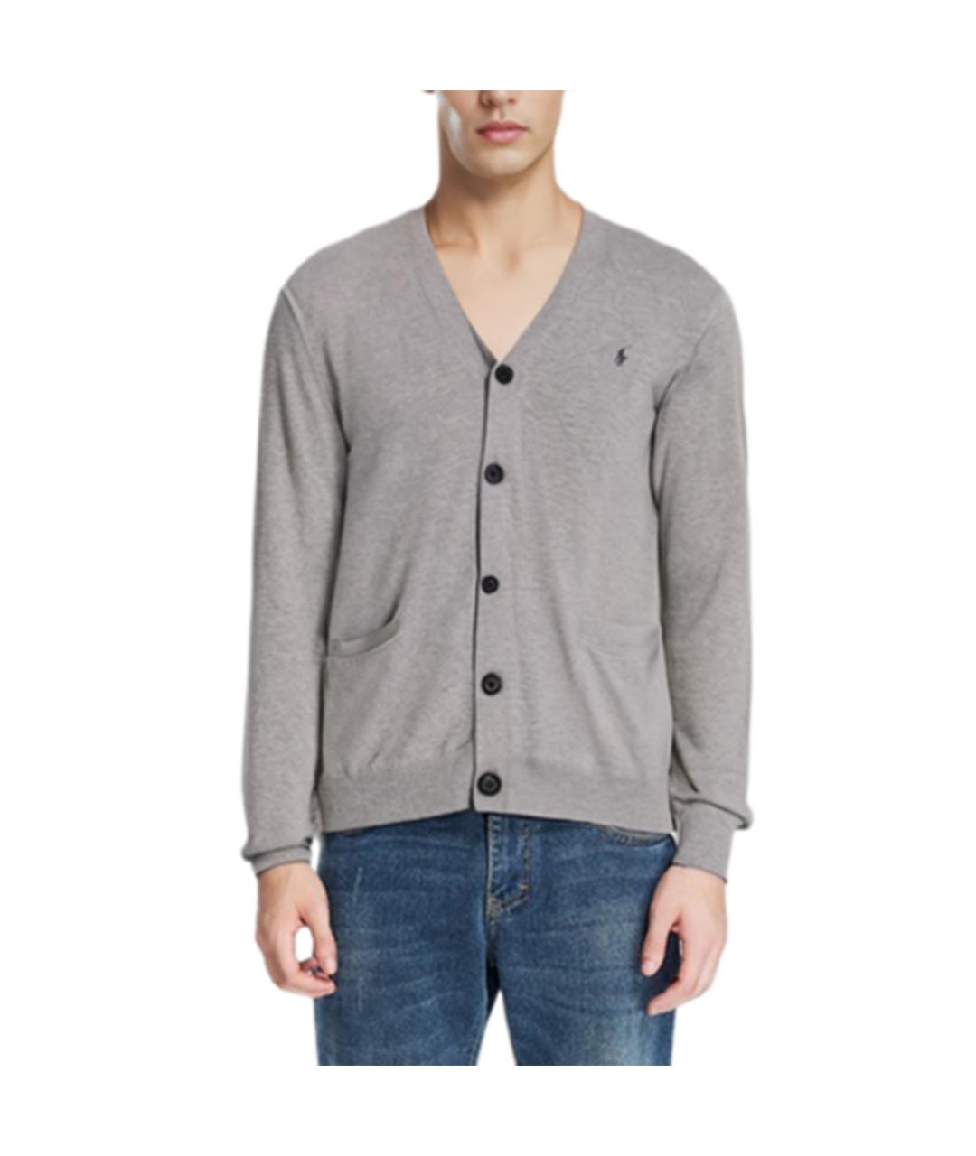 POLO RALPH LAUREN Серый кардиган, фото 2