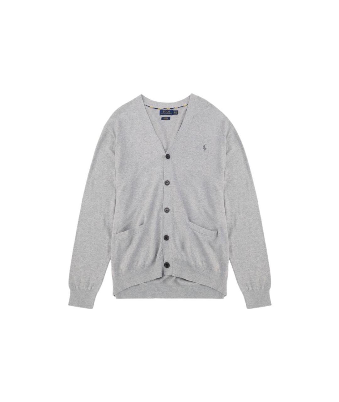 POLO RALPH LAUREN Серый кардиган, фото 1