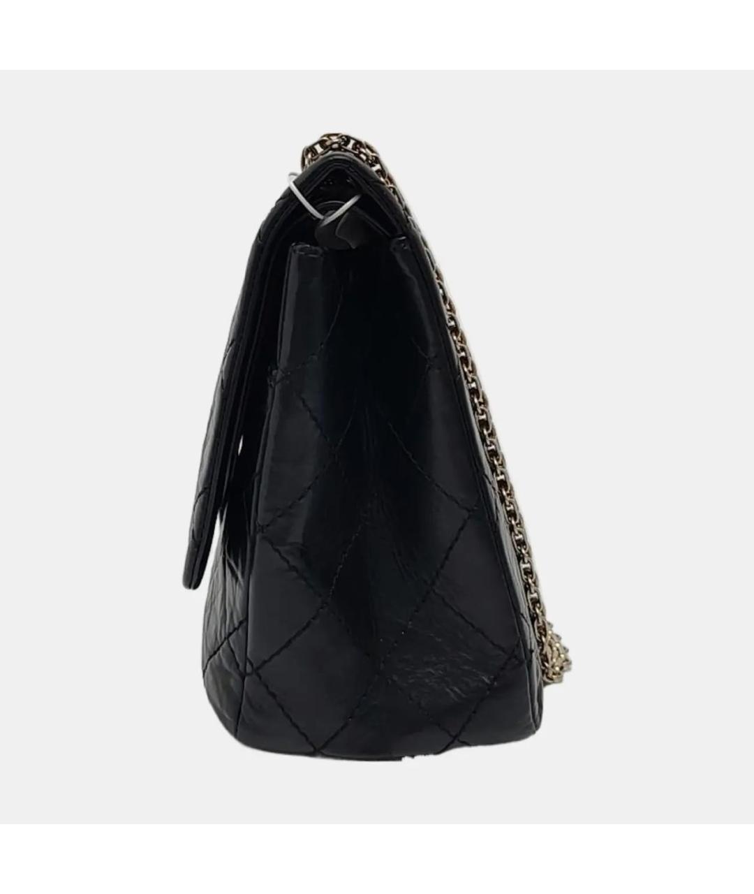 CHANEL Черная кожаная сумка через плечо, фото 2