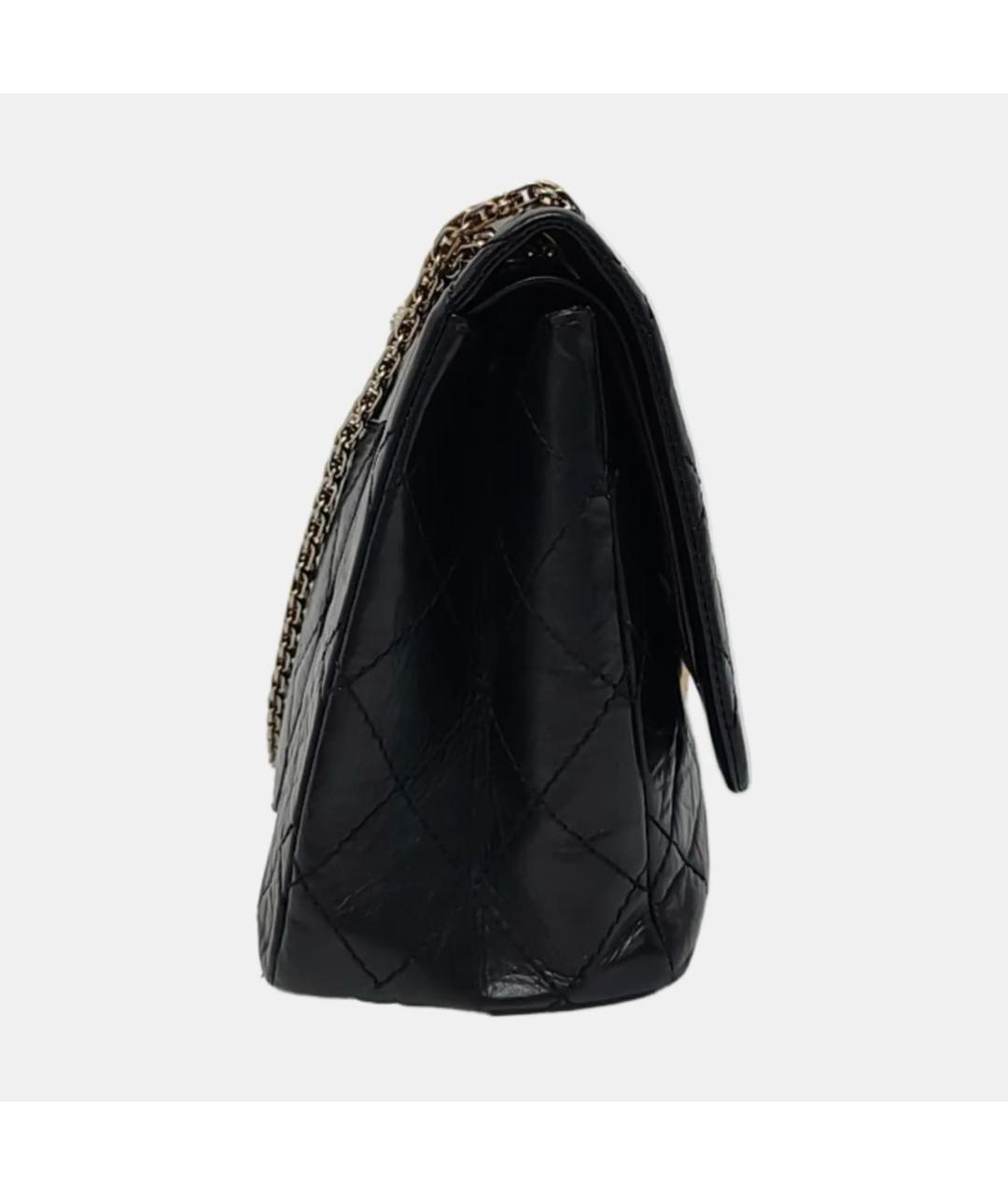 CHANEL Черная кожаная сумка через плечо, фото 3