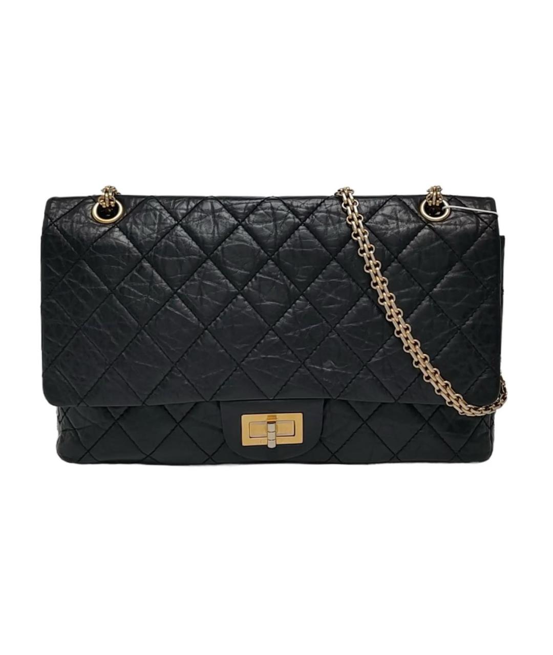 CHANEL Черная кожаная сумка через плечо, фото 1