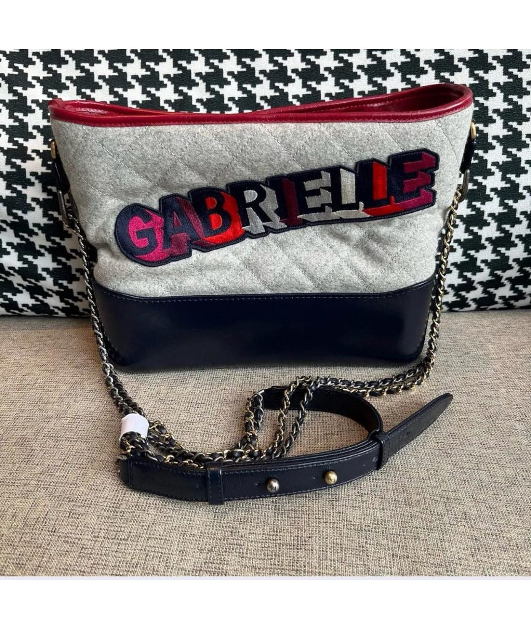 CHANEL Черная кожаная сумка тоут, фото 8