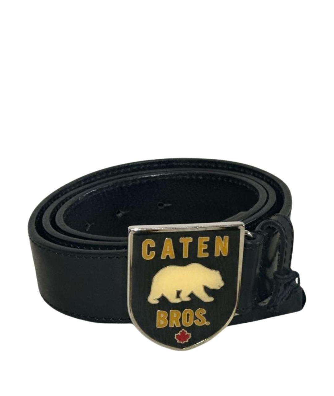 DSQUARED2 Черный кожаный ремень, фото 1