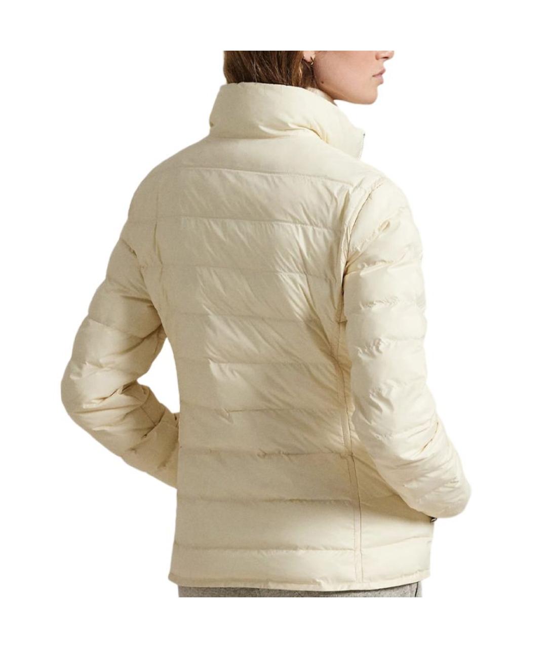 POLO RALPH LAUREN Белый пуховик, фото 4