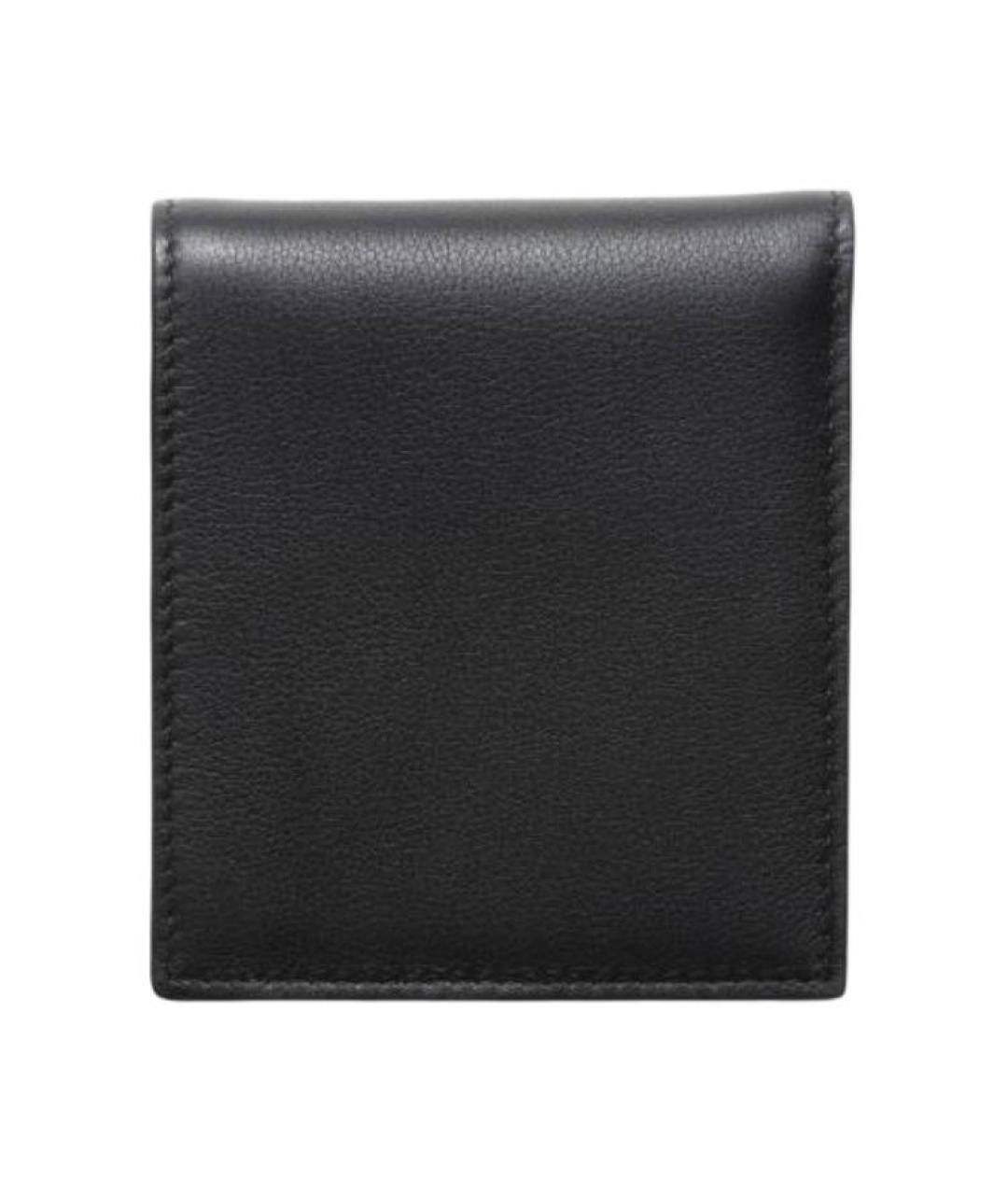 PRADA Черный кожаный кошелек, фото 2