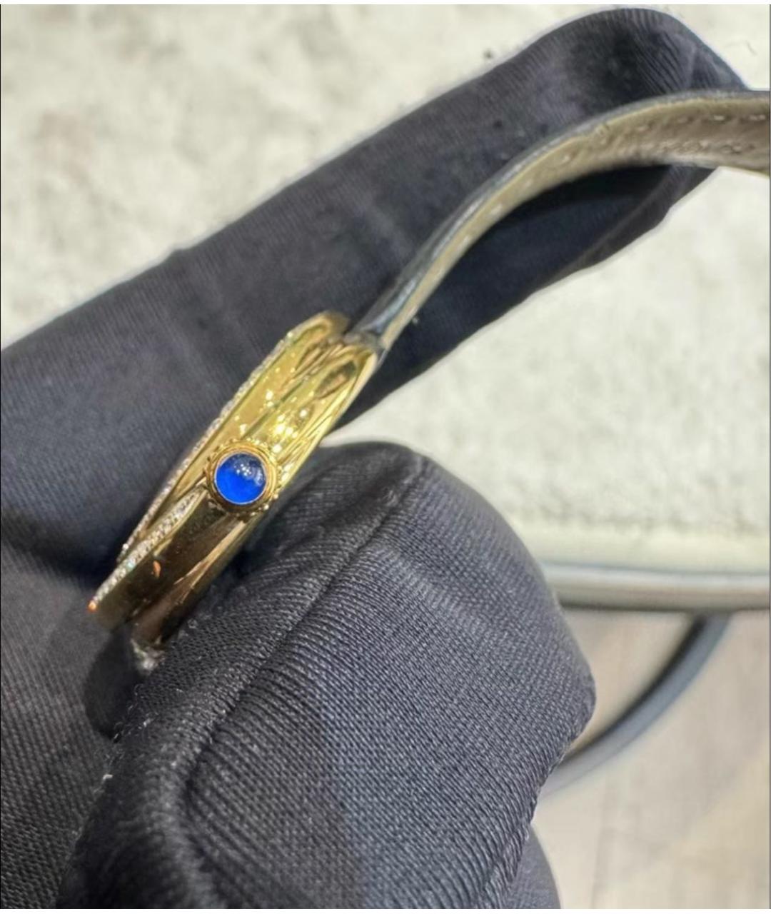 CARTIER Золотые серебряные часы, фото 4