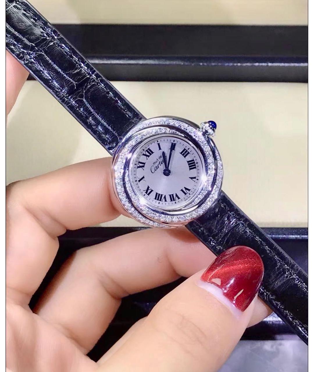 CARTIER Серебряные серебряные часы, фото 3