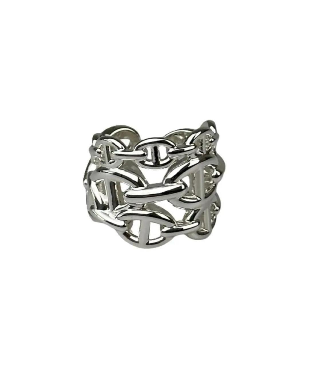 HERMES Серебряное серебряное кольцо, фото 1