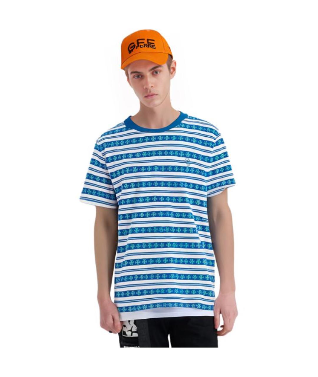 CHROME HEARTS Мульти хлопковая футболка, фото 7