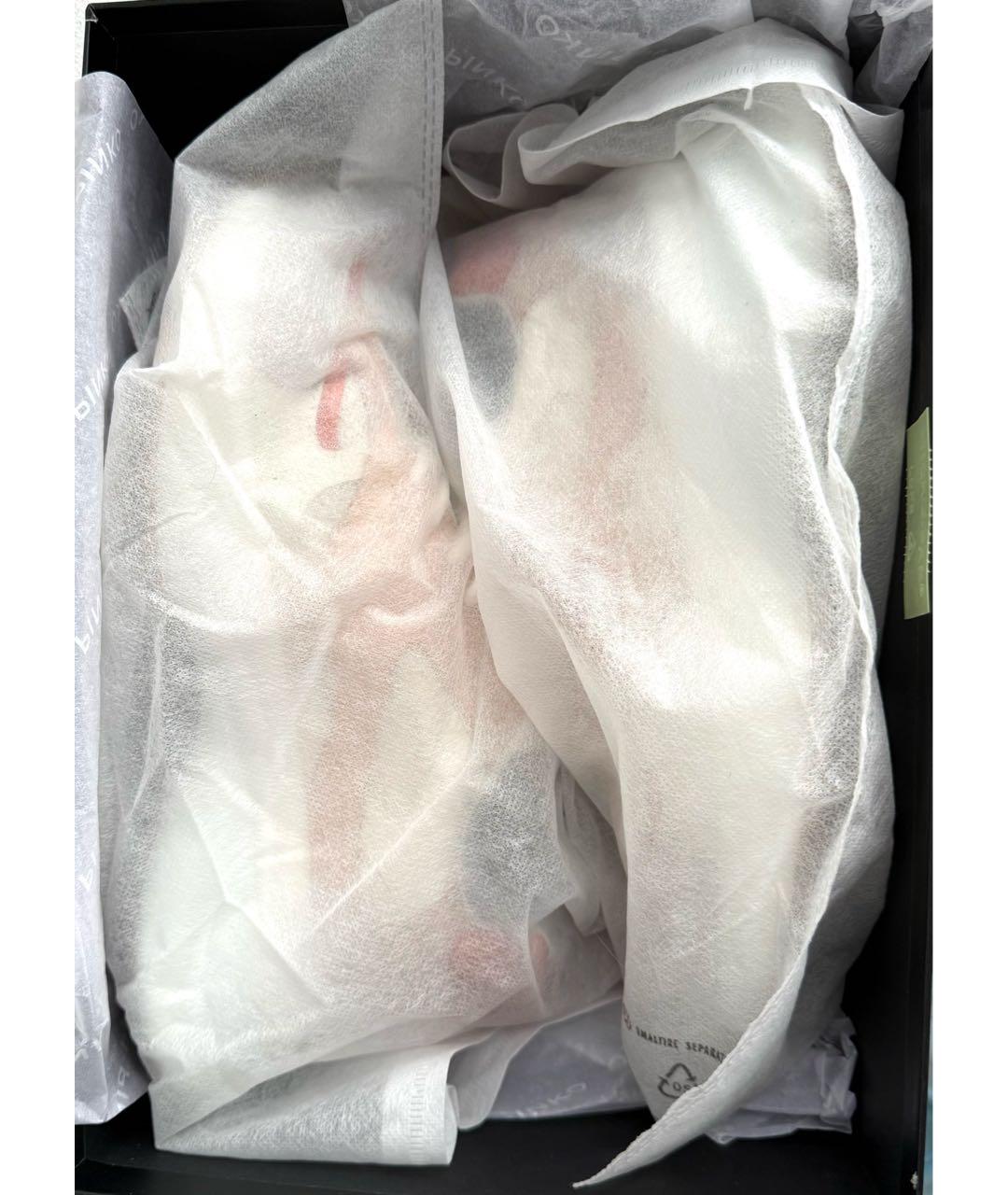 PINKO Бежевые текстильные кроссовки, фото 6