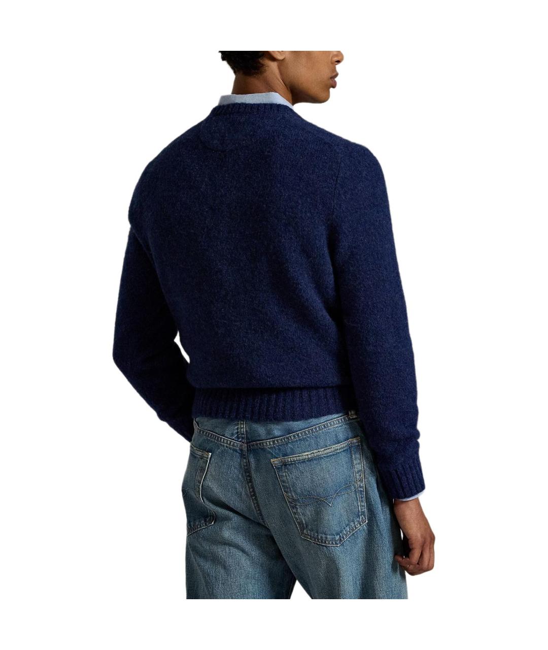 POLO RALPH LAUREN Темно-синий джемпер / свитер, фото 3