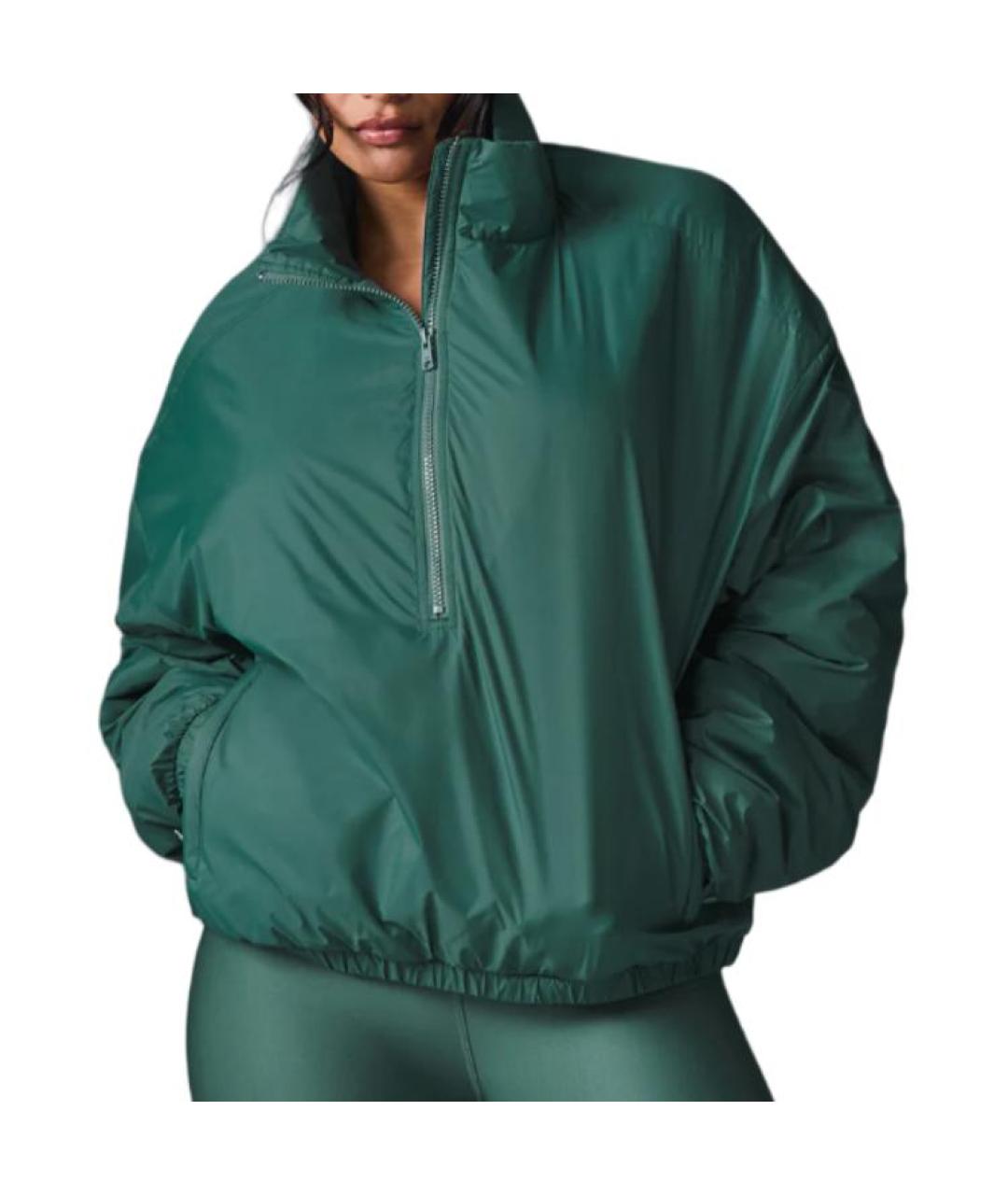 ALO YOGA Зеленая куртка, фото 4