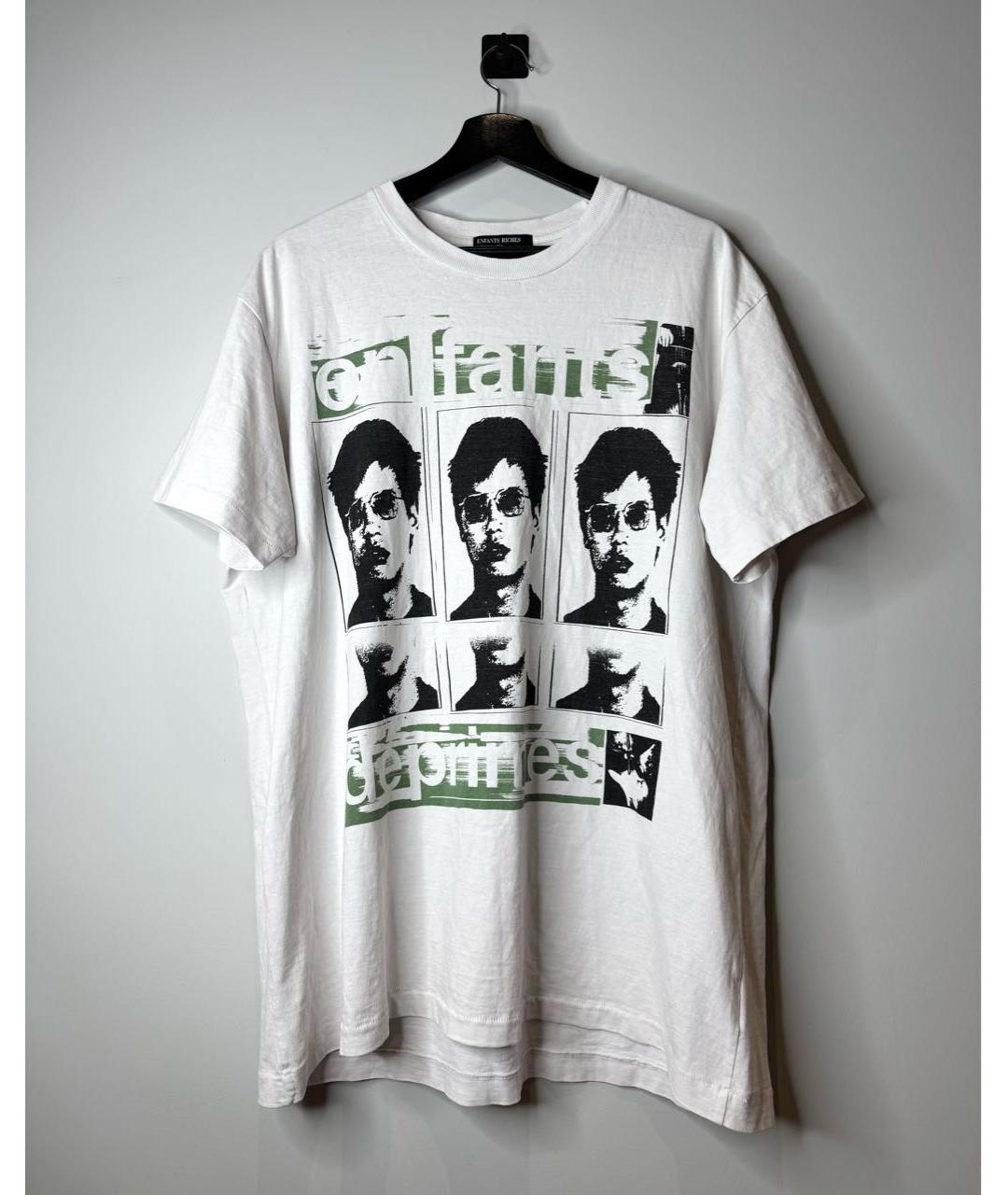 Enfants Riches Déprimés Белая хлопковая футболка, фото 2