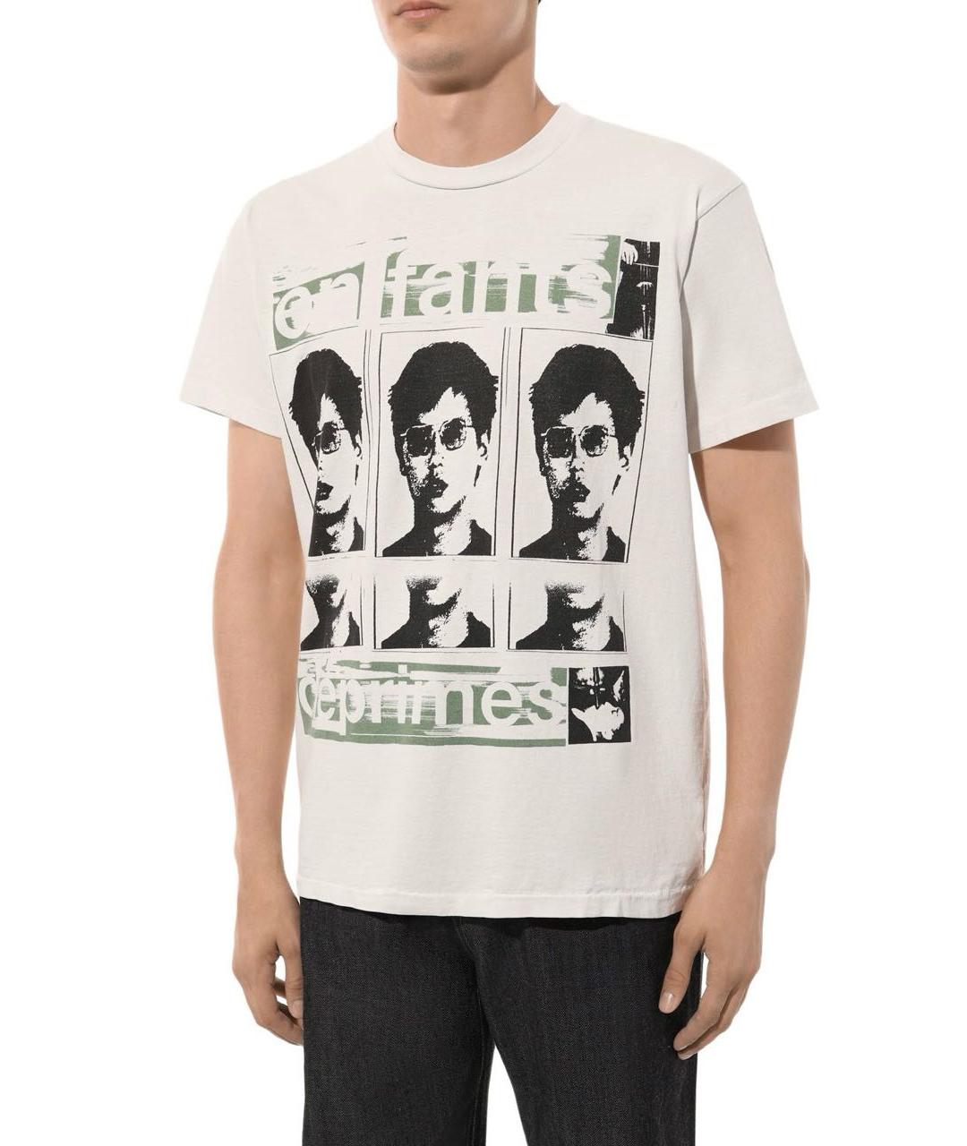 Enfants Riches Déprimés Белая хлопковая футболка, фото 6