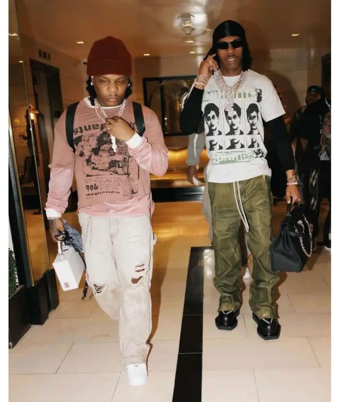 Enfants Riches Déprimés Белая хлопковая футболка, фото 7