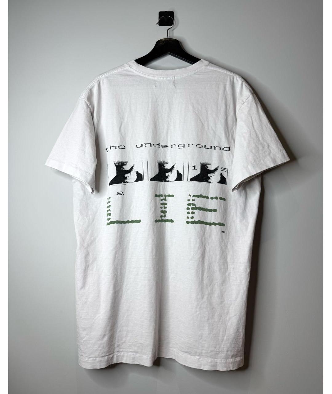 Enfants Riches Déprimés Белая хлопковая футболка, фото 3