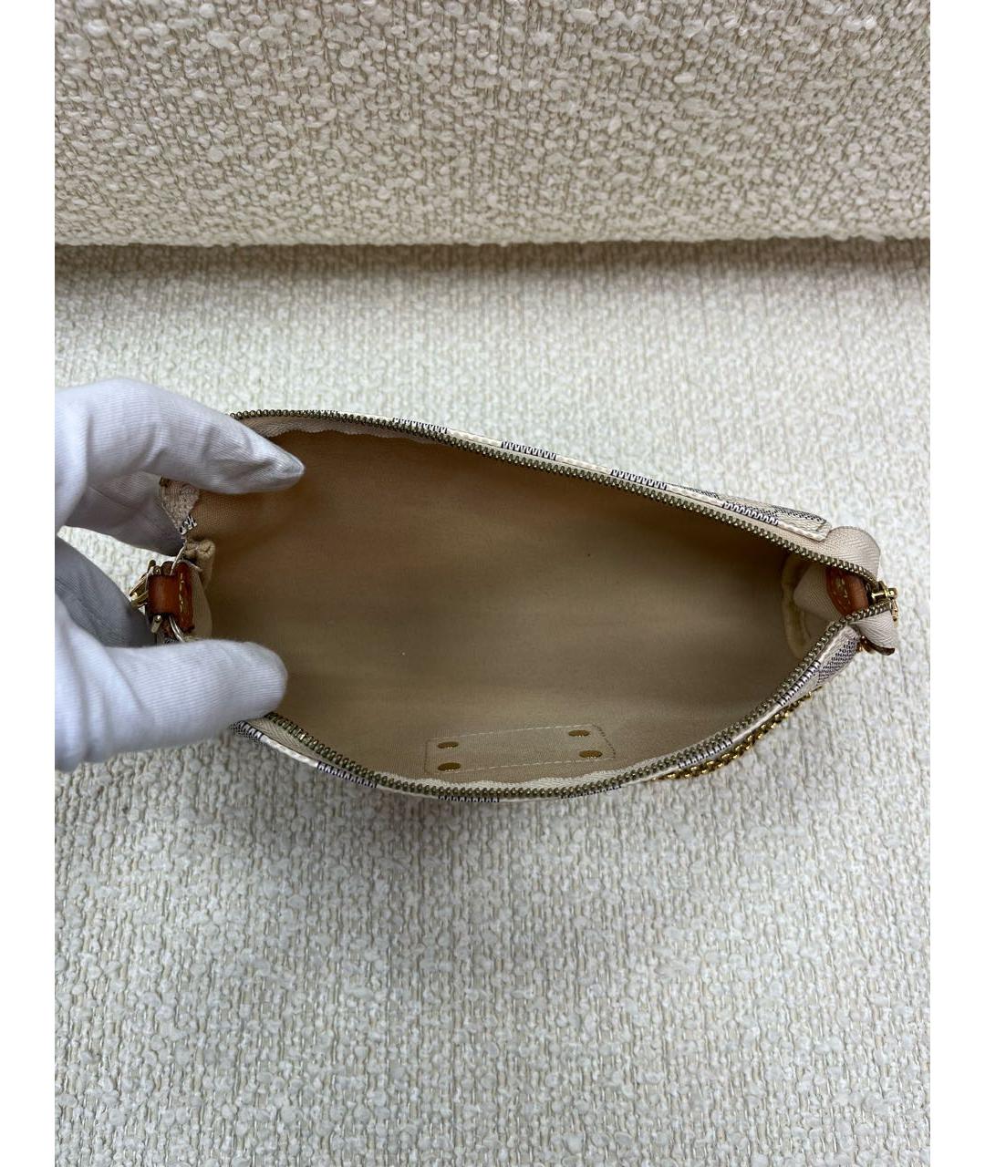 LOUIS VUITTON Бежевая сумка через плечо, фото 4