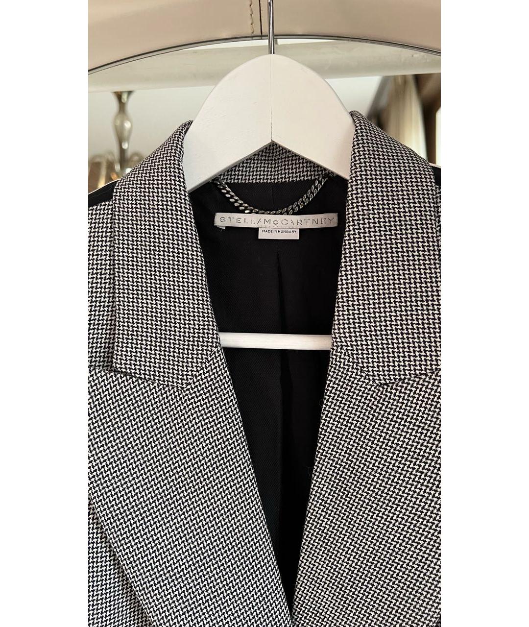 STELLA MCCARTNEY Серый шерстяной жакет/пиджак, фото 3