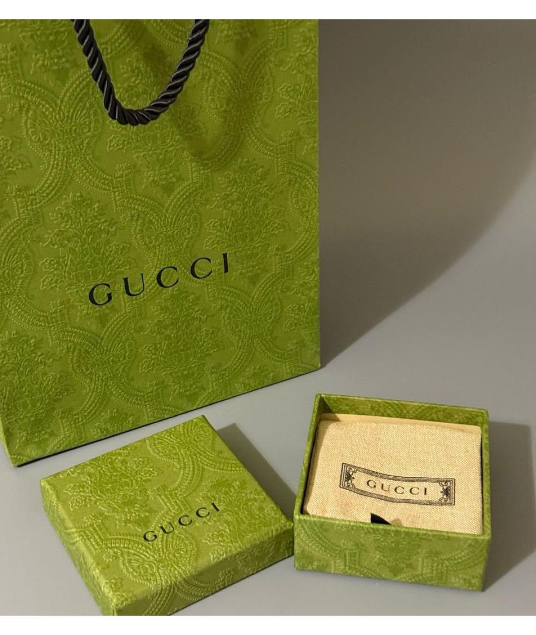 GUCCI Бордовый серебряный браслет, фото 8