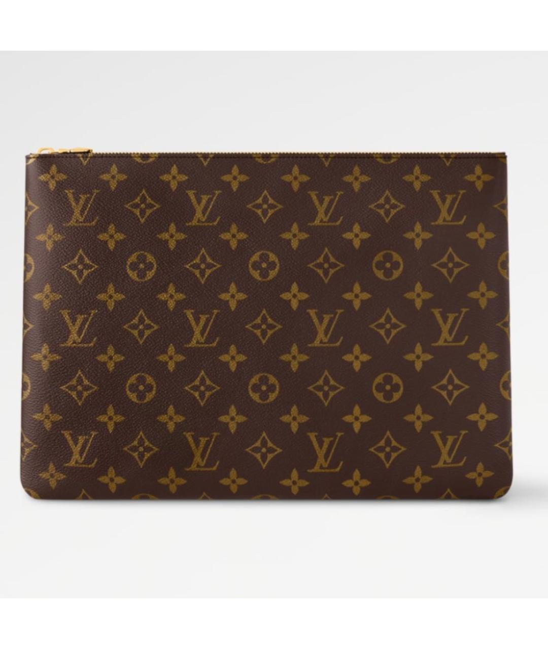 LOUIS VUITTON Коричневая папка для документов, фото 9