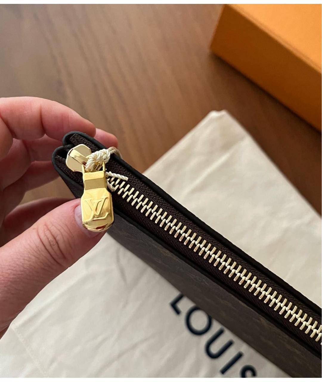 LOUIS VUITTON Коричневая папка для документов, фото 7