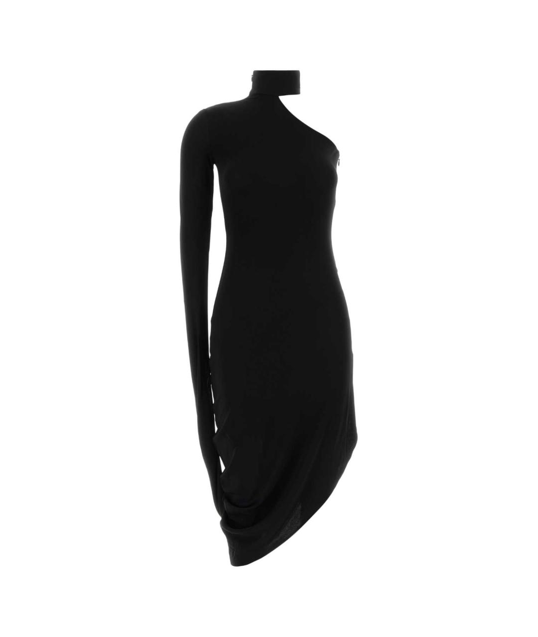 ALEXANDER WANG Черное вискозное платье, фото 1