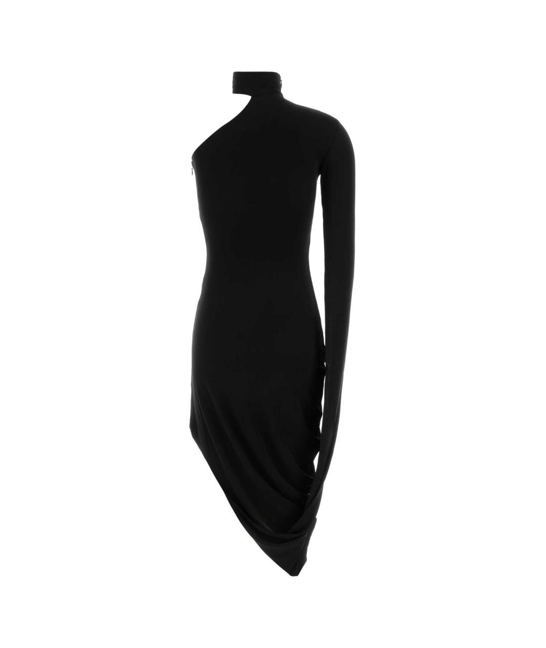 ALEXANDER WANG Черное вискозное платье, фото 2